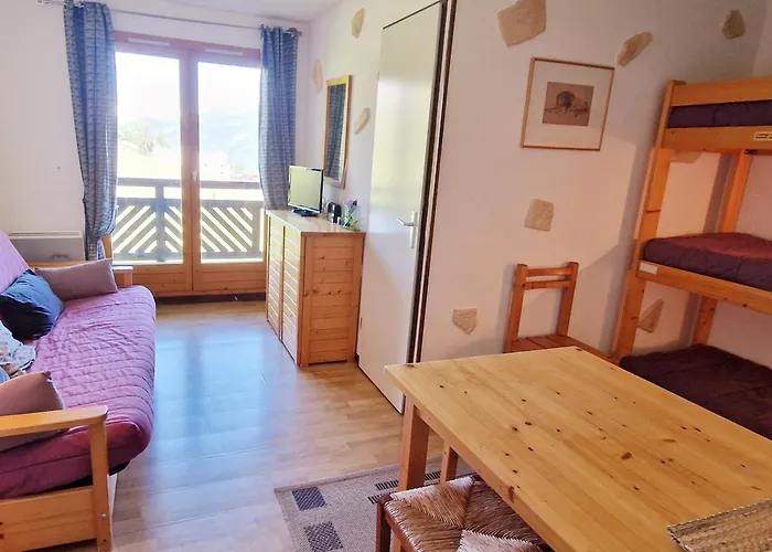 Apartment 2 Pieces Aux Pieds Des Pistes, Exposition Sud/ouest, Plagne Montalbert - Fr-1-755-16 *